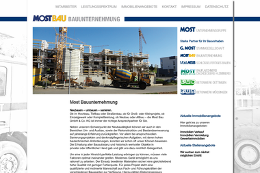 most.de/mostbau-bauunternehmung - Straßenbauunternehmen Kirchheim Unter Teck