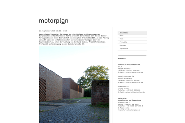 motorplan.eu - Architektur Mannheim