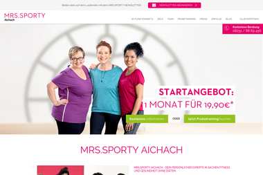 mrssporty.de/club/aichach - Personal Trainer Aichach
