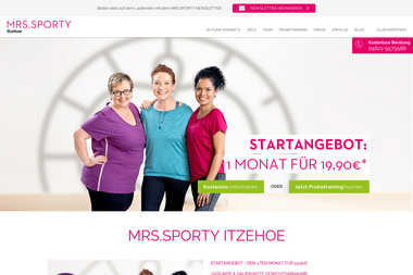 mrssporty.de/club/itzehoe - Personal Trainer Itzehoe