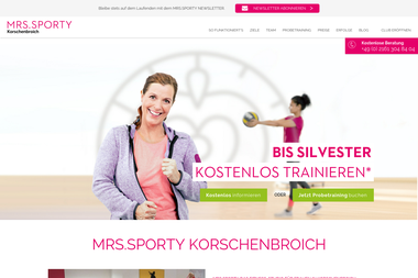 mrssporty.de/club/korschenbroich - Personal Trainer Korschenbroich
