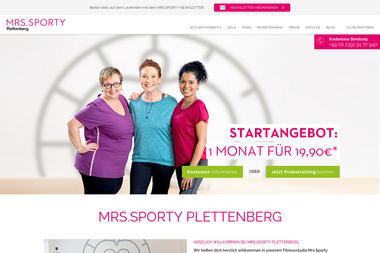 mrssporty.de/club/plettenberg - Personal Trainer Plettenberg