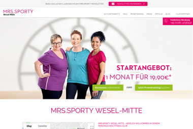 mrssporty.de/club/wesel-mitte - Personal Trainer Wesel