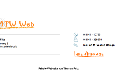 mtw-web.de - Web Designer Fürstenfeldbruck