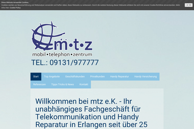 m-t-z.de - Handyservice Erlangen