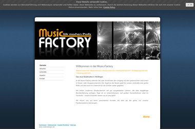 musicfactory-noerdlingen.de - Musikschule Nördlingen