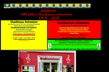 musikhaus-schweizer.de - Musikschule Worms