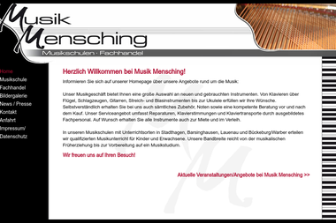 musikmensching.de - Musikschule Stadthagen