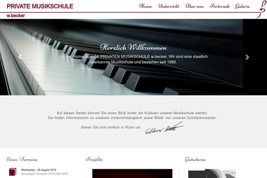 musikschulebecker.de - Musikschule Minden
