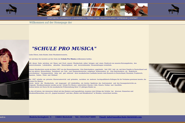 musikschule-bielefeld.com - Musikschule Bielefeld