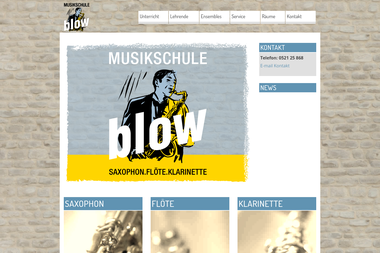 musikschule-blow.de - Musikschule Bielefeld