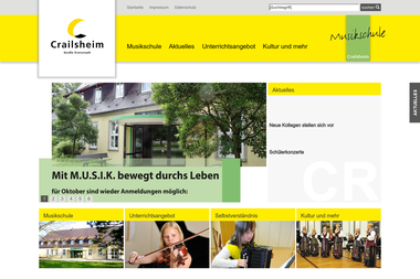 musikschule-crailsheim.de - Musikschule Crailsheim
