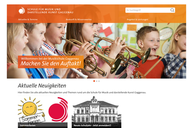 musikschule-gaggenau.de - Musikschule Gaggenau