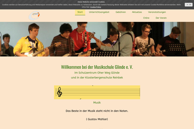 musikschule-glinde.de - Musikschule Glinde
