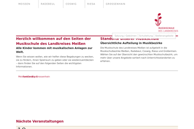 musikschule-landkreis-meissen.de - Musikschule Radebeul