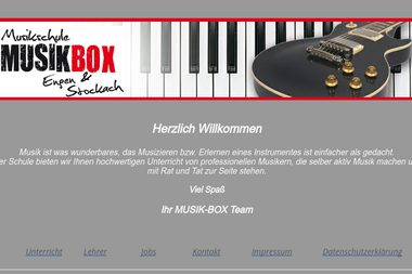 musikschule-musikbox.de - Musikschule Stockach