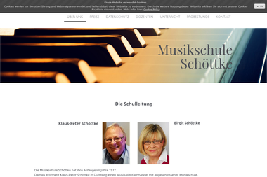 musikschule-schoettke.de - Musikschule Korschenbroich