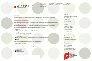 musikschule-soellner.de - Musikschule Herford