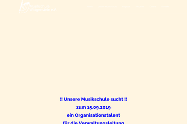 musikschule-wittgenstein.de - Musikschule Bad Berleburg