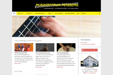 musikzentrum-penzberg.de - Musikschule Penzberg