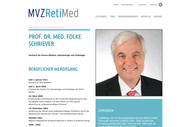 mvz-retimed.de/team/prof-dr-med-folke-schriever - Dermatologie Dorfen