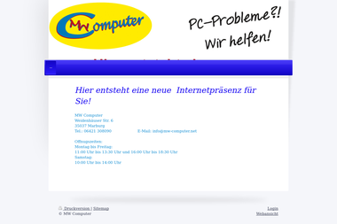 mw-computer.net - Computerservice Marburg