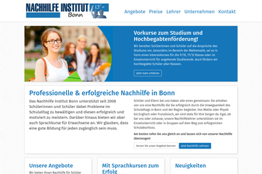 nachhilfe-institut-bonn.de - Nachhilfelehrer Bonn