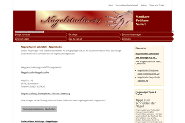 nagelstudio-24.de/naildesign-11667.html - Kosmetikerin Lahnstein