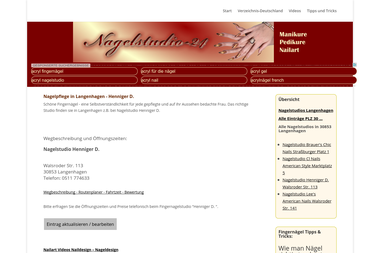 nagelstudio-24.de/naildesign-5416.html - Nagelstudio Langenhagen