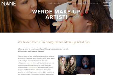 nane-makeup-academy.de - Schminkschule Düsseldorf