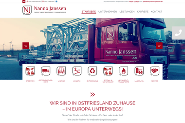 nanno-janssen.de - Umzugsunternehmen Emden