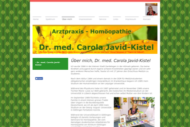 naturheilpraxis-duderstadt.de/%C3%BCber-mich/dr-med-carola-javid-kistel - Dermatologie Duderstadt