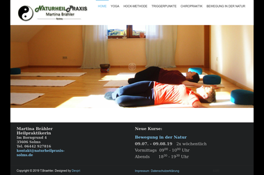 naturheilpraxis-solms.de - Yoga Studio Solms