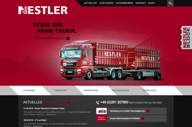 nestler-online.de - Containerverleih Dresden