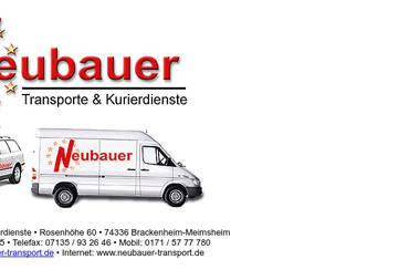neubauer-transport.de - Umzugsunternehmen Brackenheim