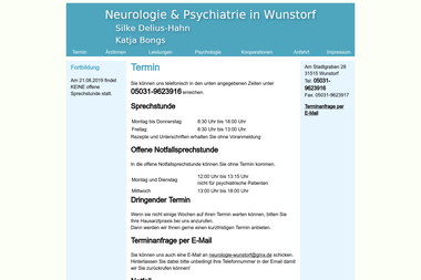 neurologie-wunstorf.de - Dermatologie Wunstorf