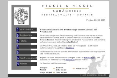 nickel-nickel.de - Notar Hanau