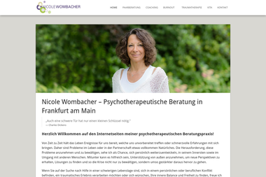 nicole-wombacher.de - Psychotherapeut Neu-Isenburg
