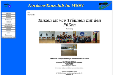 nordsee-tanzclub.de - Tanzschule Wilhelmshaven