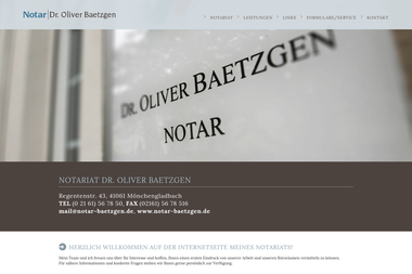 notar-baetzgen.de - Notar Mönchengladbach