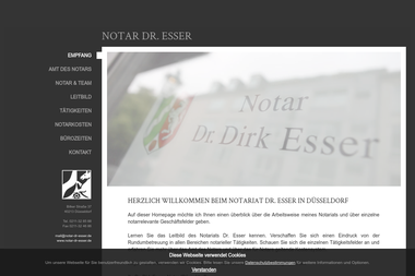 notar-dr-esser.de - Notar Düsseldorf