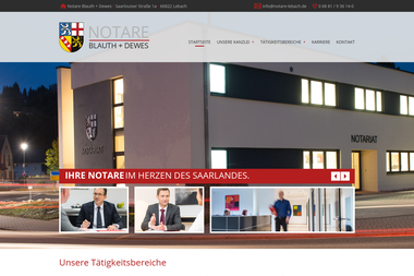 notare-lebach.de - Unternehmensberatung Lebach