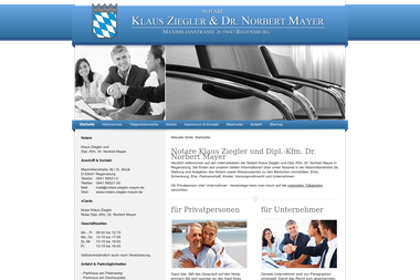 notare-ziegler-mayer.de - Notar Regensburg