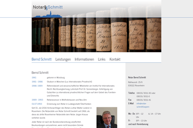 notariat-schmitt.de - Notar Rosenheim