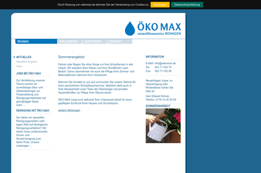 oekomax.de - Reinigungskraft Gifhorn