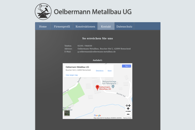 oelbermann-metallbau.de/Kontakt.html - Schlosser Remscheid