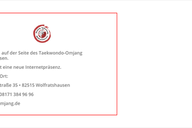 omjang.com - Selbstverteidigung Wolfratshausen