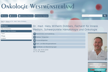 onkologie-westmuensterland.de/81-0-Dr-med-Hans-Duebbers.html - Dermatologie Ahaus