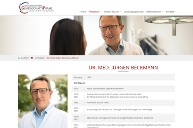 operation-gesundheit.de/dr-juergen-beckmann.html - Dermatologie Bünde