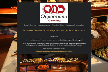 oppermann-catering.de - Catering Services Duderstadt